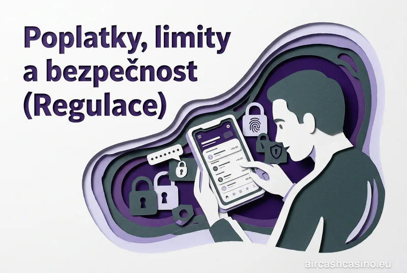 Poplatky, limity a bezpečnost (Regulace)