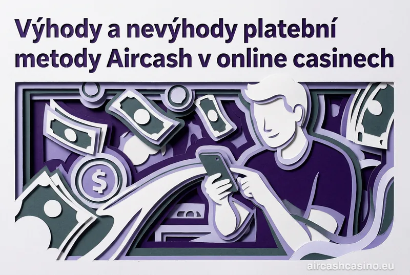 Výhody a nevýhody platební metody Aircash v online casinech